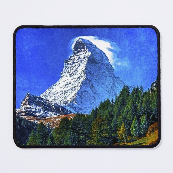 Item preview, Matterhorn Mountain Switzerland Zermatt, Matterhorn Mountain Swiss Alps, Zermatt Townn Matterhorn Oil Paint, Switzerland Highest Peak designed and sold by Paintcorner.