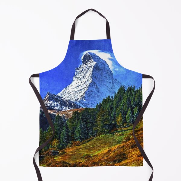 Item preview, Matterhorn Mountain Switzerland Zermatt, Matterhorn Mountain Swiss Alps, Zermatt Townn Matterhorn Oil Paint, Switzerland Highest Peak designed and sold by Paintcorner.