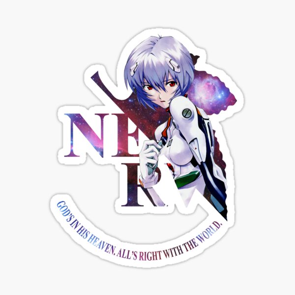 Rei Ayanami Space NERV Sticker