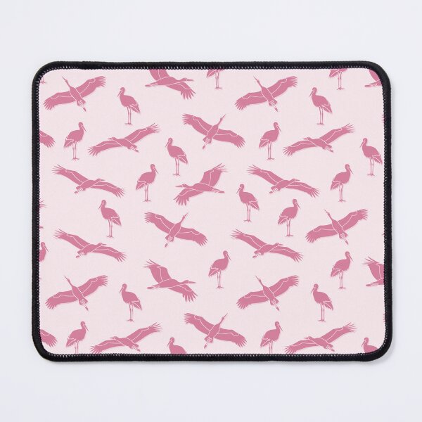 Item preview, Pink Stork pattern designed and sold by Ribeiro Design.