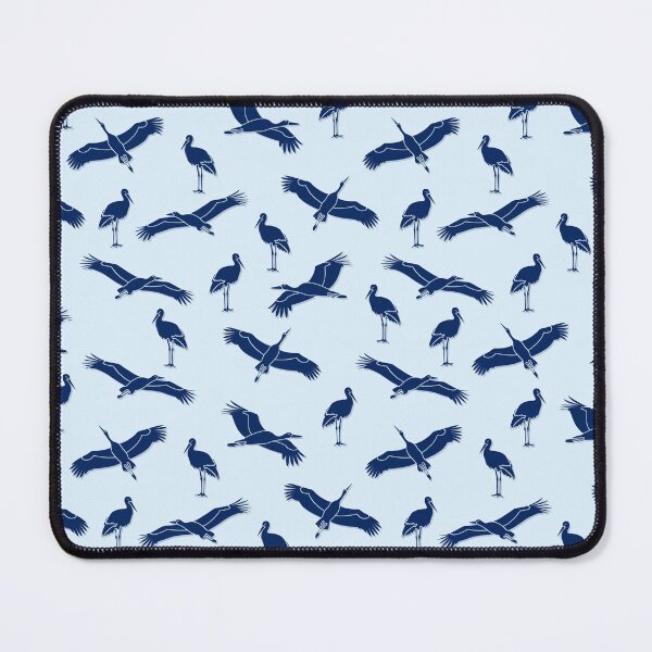 Item preview, Blue Stork pattern designed and sold by Ribeiro Design.