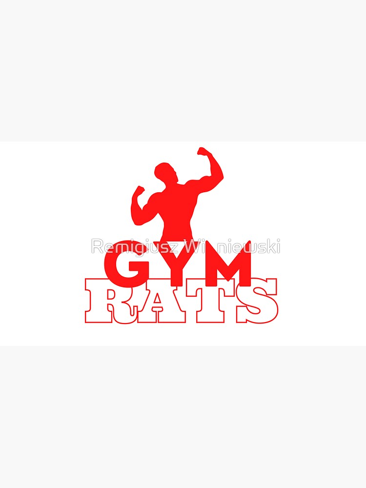 Gym Rats Sticker for Sale by Remigiusz Wiśniewski