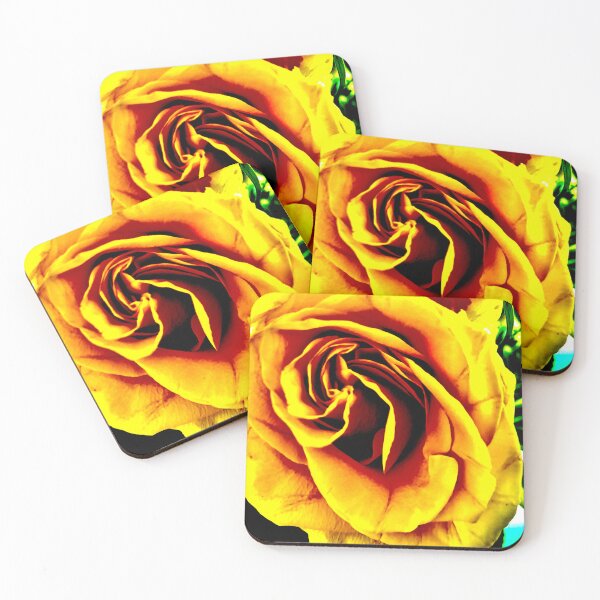 Aperçu de l'œuvre Une rose jaune créée et vendue par baksuart.