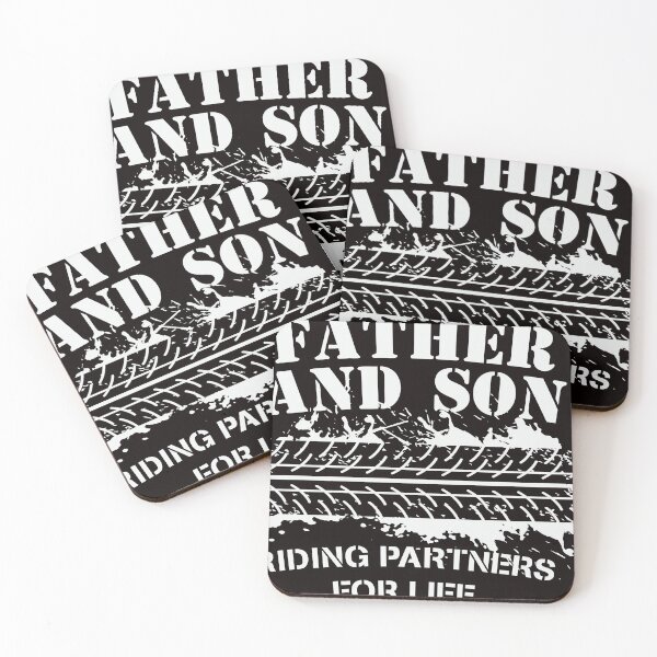 Item preview, FATHER AND SON RIDING PARTNERS FOR LIFE designed and sold by corecropllc.
