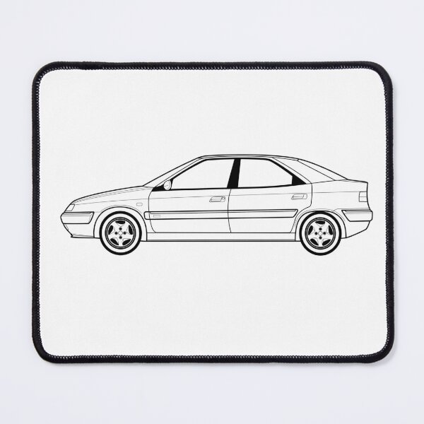 Item preview, Cit roen Xantia Outline drawing artwork designed and sold by RJWautographics.