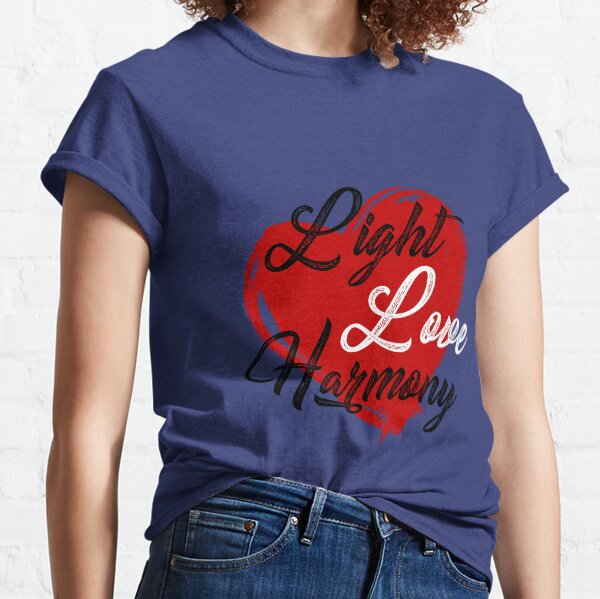 Light, Love & Harmony - Willow Bend Zen decal Classic T-Shirt