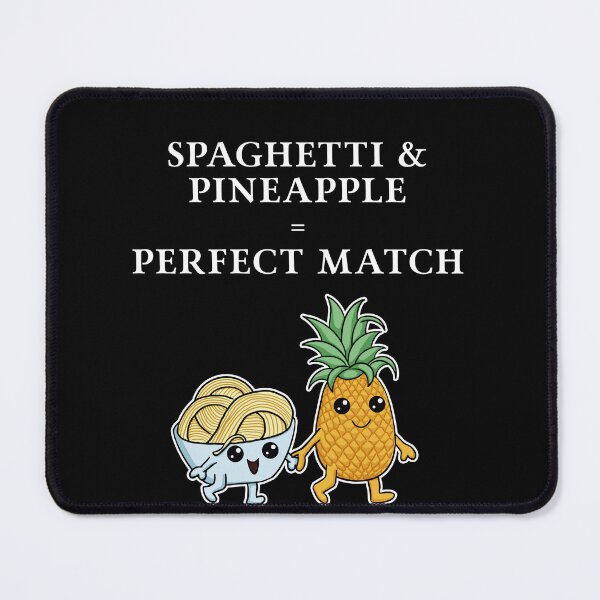 Item preview, Spaghetti and Pineapple Perfect Match Pasta with Pineapple Hawaiian Hawaii Kawaii T-Shirt designed and sold by ccdesign42.