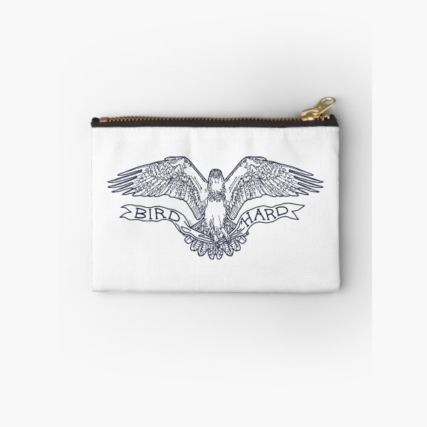 Item preview, Bird Hard (Navy Lines) designed and sold by LauraWolfArtist.