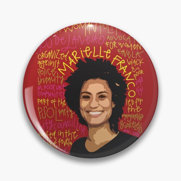 Item preview, Marielle Franco designed and sold by PoliticsPrint.
