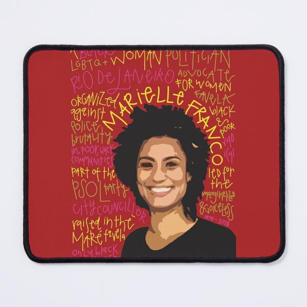 Item preview, Marielle Franco designed and sold by PoliticsPrint.