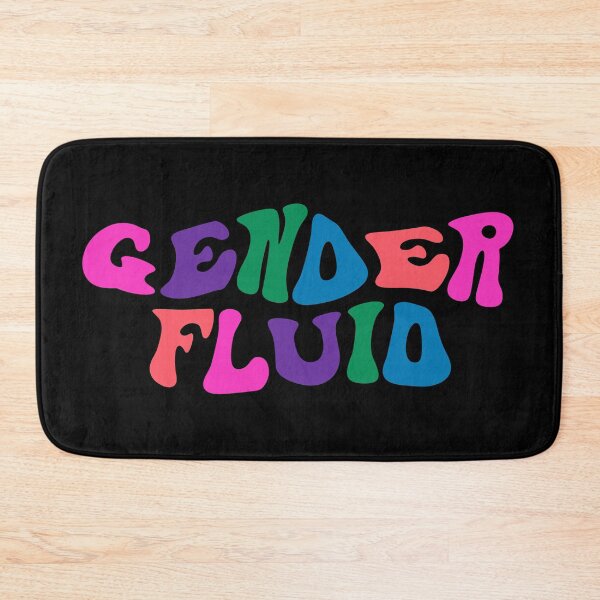 Item preview, Genderfluid - Liquid Text Design - LGBT  designed and sold by CamSkot.
