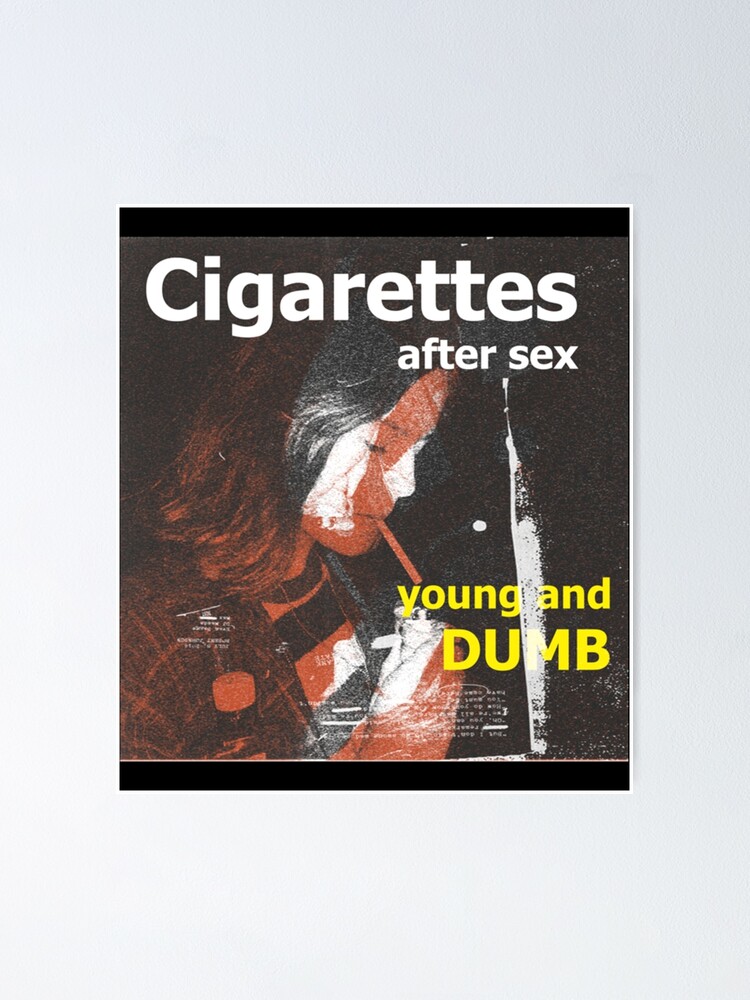 Cigarettes After Sex Vintage Retro Original Design Poster For Sale By