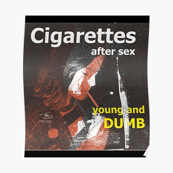 Cigarettes After Sex Vintage Retro Original Design Poster For Sale By