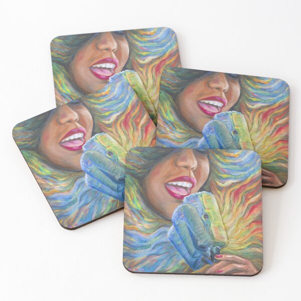 Item preview, Singer. Vibes of music. designed and sold by Elena Dunaeva.
