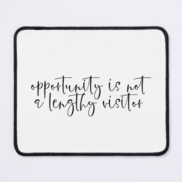Item preview, Opportunity Woods musical quote designed and sold by taylor-lang.