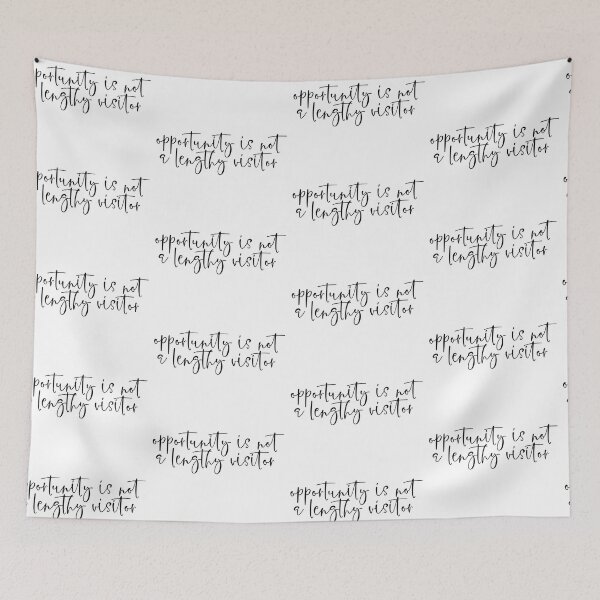 Item preview, Opportunity Woods musical quote designed and sold by taylor-lang.