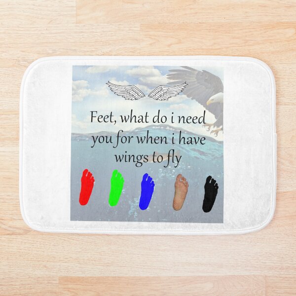 Item preview, Pies, que necesito cuando tengo alas para volar designed and sold by Alta-store.