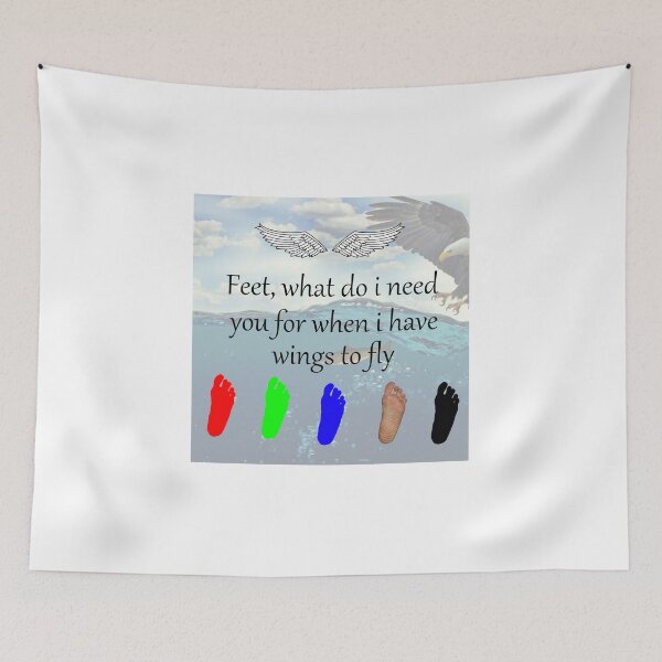 Item preview, Feet, what do I need for when I have wings to fly designed and sold by Alta-store.
