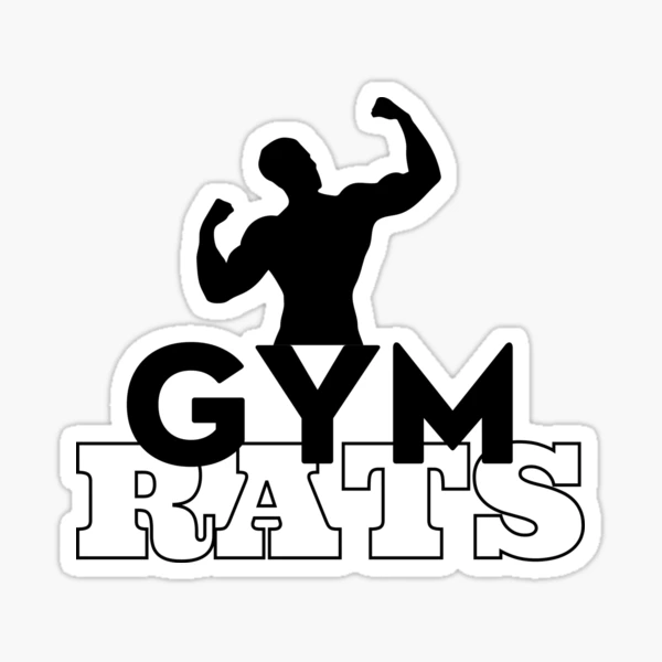 Gym Rat Varsity Sticker