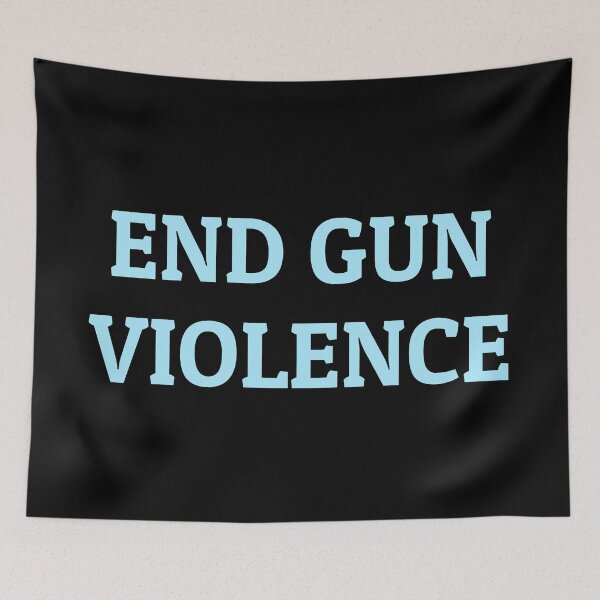 Item preview, End gun violence - no more silence designed and sold by Inspirationmotivation.