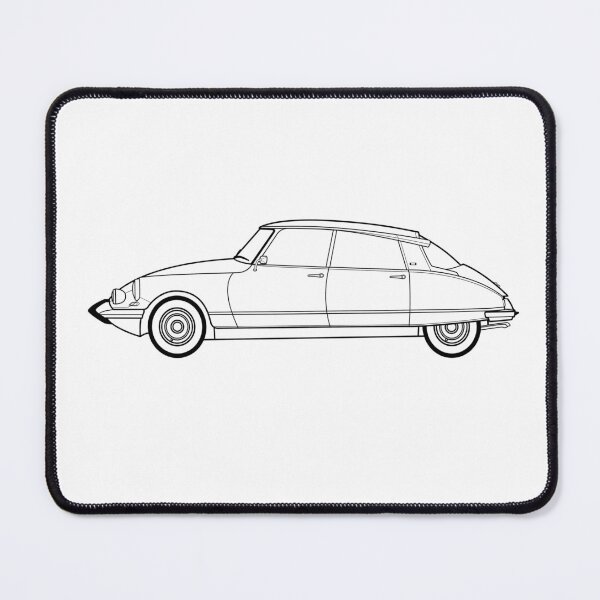 Item preview, Cit roen DS21 Pallas line drawing artwork designed and sold by RJWautographics.