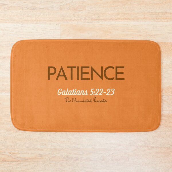 Item preview, The Fruit of The Spirit Patience - Orange, Brown designed and sold by TheReporter1.