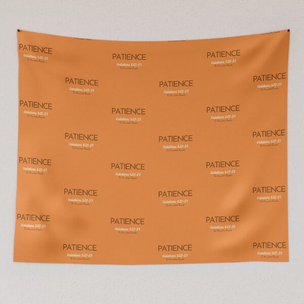 Item preview, The Fruit of The Spirit Patience - Orange, Brown designed and sold by TheReporter1.