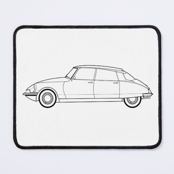 Item preview, Cit roen DS19 Line Drawing Artwork designed and sold by RJWautographics.