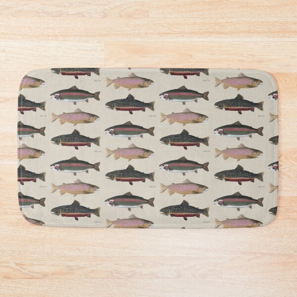 Item preview, Trout Fish Trio designed and sold by ashleynicoleart.