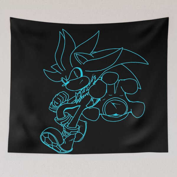 Item preview, Silver the Hedgehog (Blue Line) designed and sold by T-Draguuno.