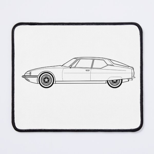 Item preview, Cit roen SM Outline drawing artwork designed and sold by RJWautographics.