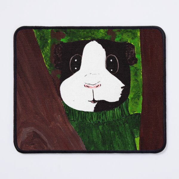 Item preview, A Forest Guinea Pig in Green designed and sold by Guinea Pigs and Books.