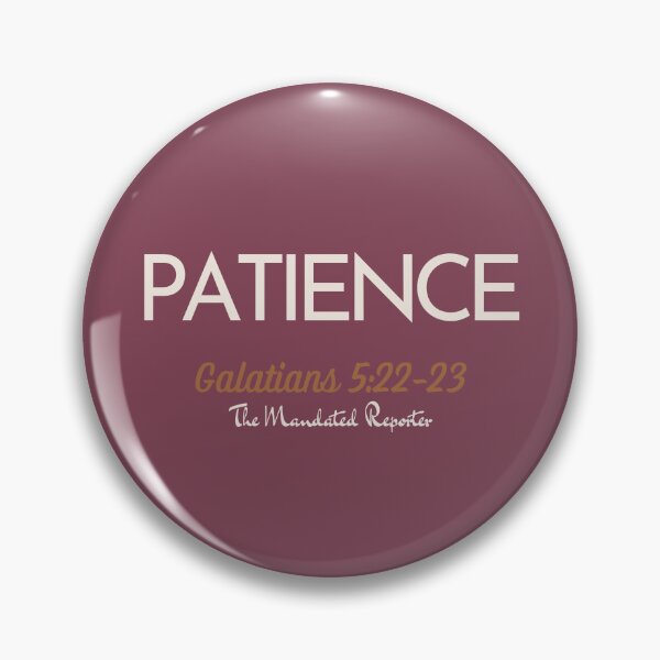 Item preview, The Fruit of The Spirit Patience - Grape, Tan designed and sold by TheReporter1.
