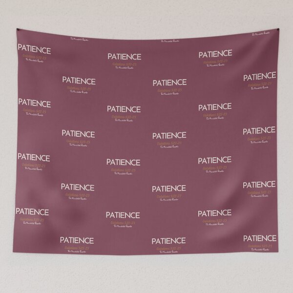 Item preview, The Fruit of The Spirit Patience - Grape, Tan designed and sold by TheReporter1.