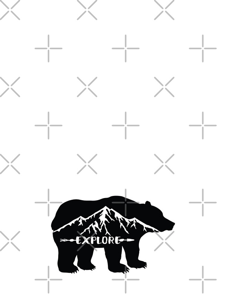Thumbnail 4 of 4, iPhone Case, Explore bear designed and sold by magz.