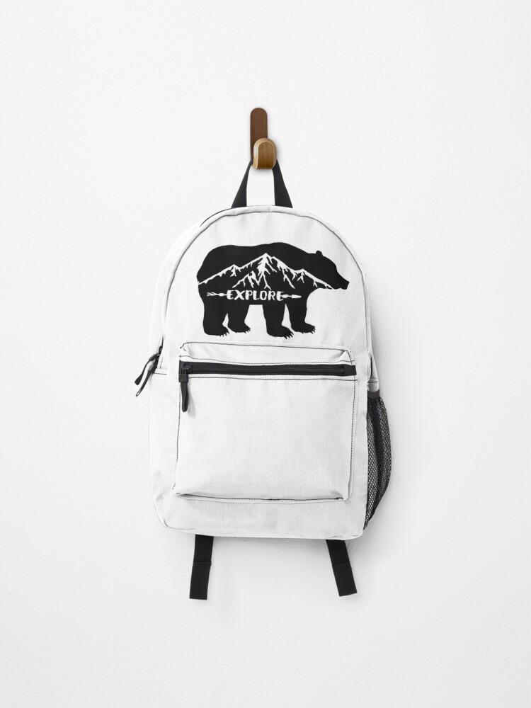 Thumbnail 1 of 3, Backpack, Explore bear designed and sold by magz.