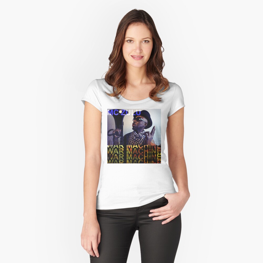 Item preview, Fitted Scoop T-Shirt designed and sold by mczulu.