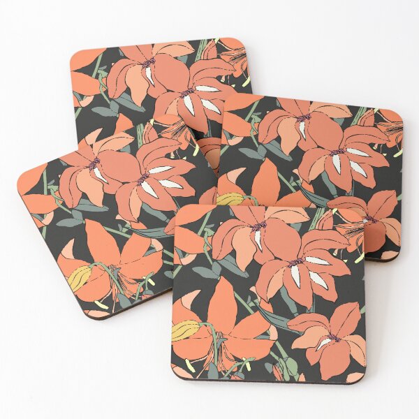 Item preview, Floral apricot designed and sold by FGCART.
