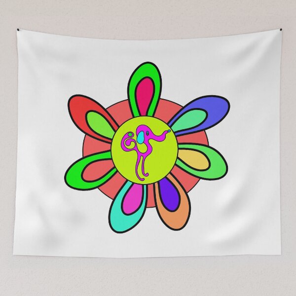 Item preview, The power of nature, fantastic animals live in the flowers designed and sold by Goliardika-Shop.