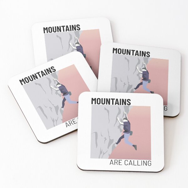 Item preview, Mountains Are Calling Wall Art designed and sold by BestCoolStuff.
