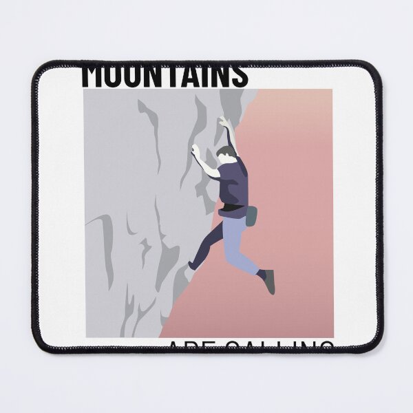 Item preview, Mountains Are Calling Wall Art designed and sold by BestCoolStuff.