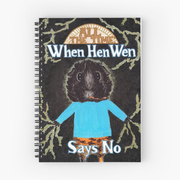 Item preview,  Guinea Pigs and Books - All the Time: When Hen Wen Says No designed and sold by Guinea Pigs and Books.
