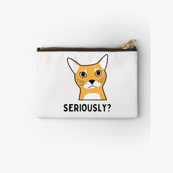 Item preview, Seriously Face Cat - Seriously? Funny And Sarcastic designed and sold by Hic21.