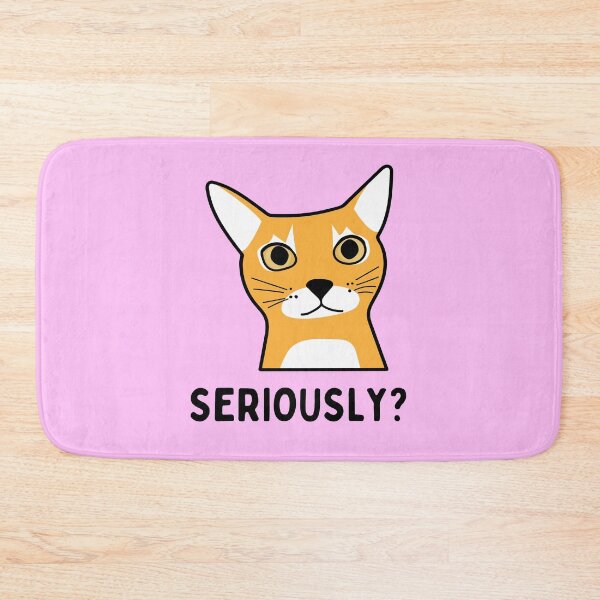 Item preview, Seriously Face Cat - Seriously? Funny And Sarcastic designed and sold by Hic21.