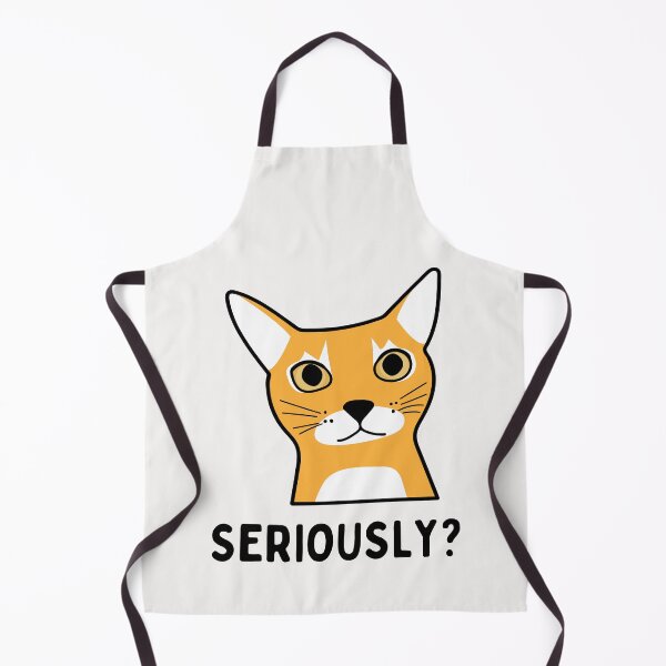 Item preview, Seriously Face Cat - Seriously? Funny And Sarcastic designed and sold by Hic21.