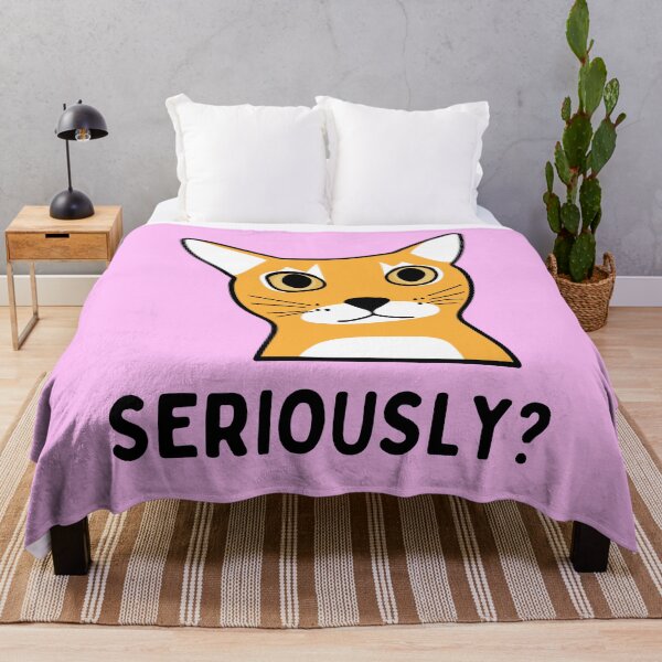 Item preview, Seriously Face Cat - Seriously? Funny And Sarcastic designed and sold by Hic21.