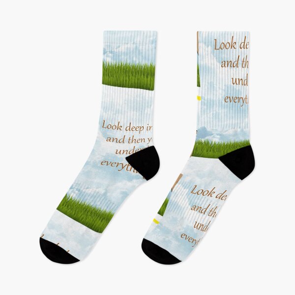 Item preview, Look deep into nature and then you will understand everything better designed and sold by Alta-store.