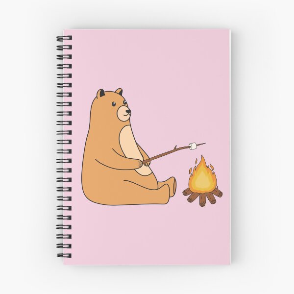 Item preview, A Cute Bear Roasting Marshmallow On A Campfire designed and sold by ttttee.
