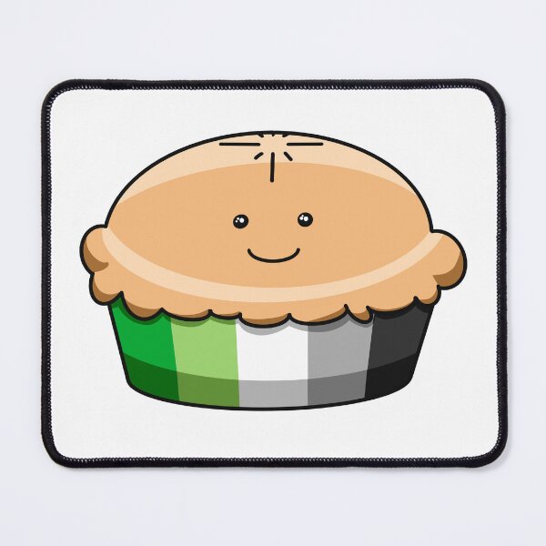 Item preview, Aromantic Pride Happy Pie designed and sold by CJ Vanderbeek.