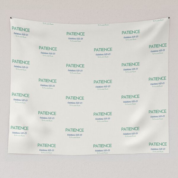 Item preview, The Fruit of The Spirit Patience - Crème, Green designed and sold by TheReporter1.